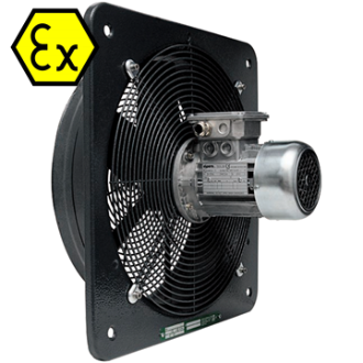e atex exproof aspiratör havalandırma fanı vortice